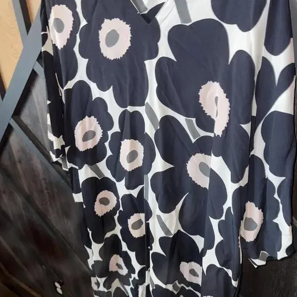 Marimekko oversized floral print maxi dress - Picture 3 of 6